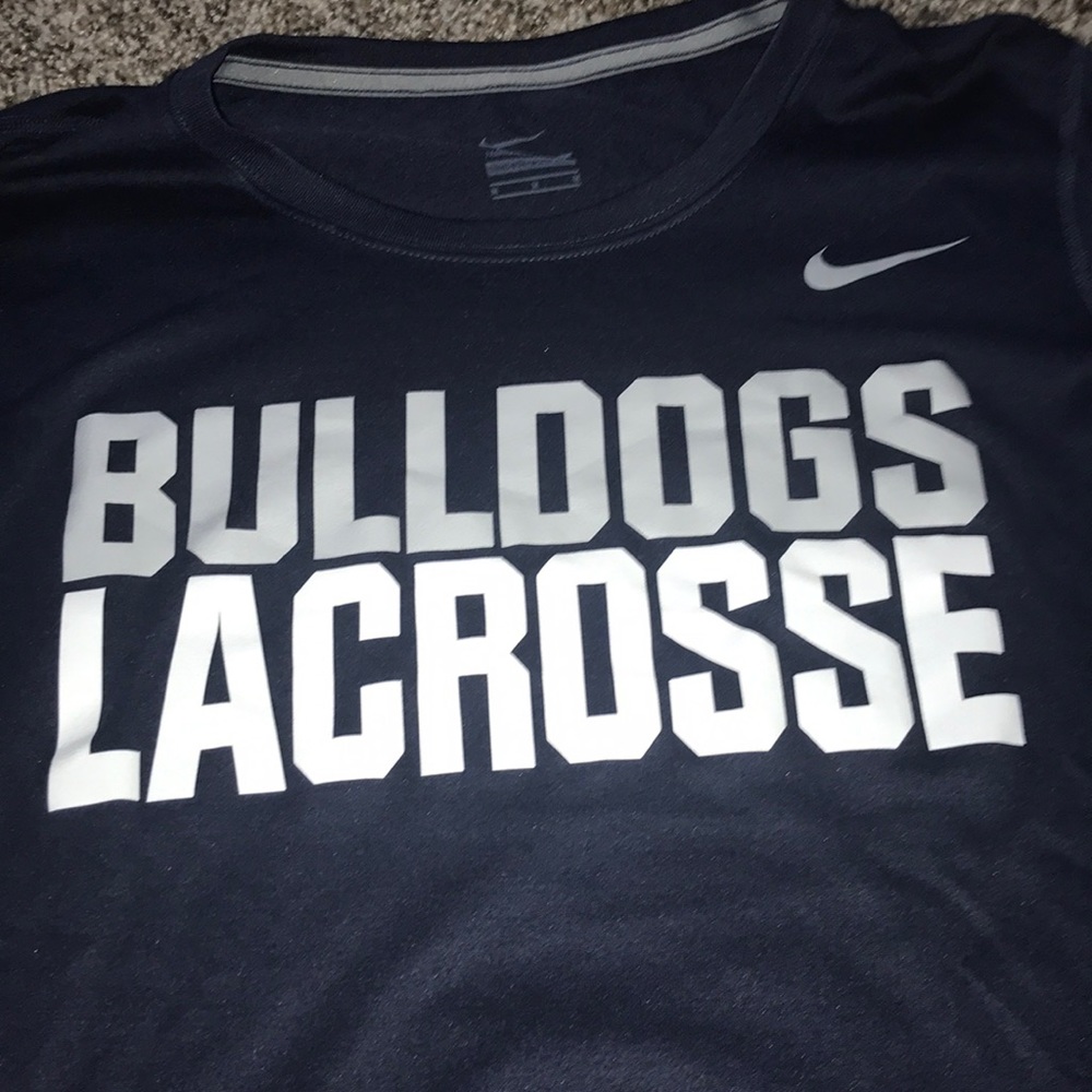 long sleeve butler university lacrosse t-shirt